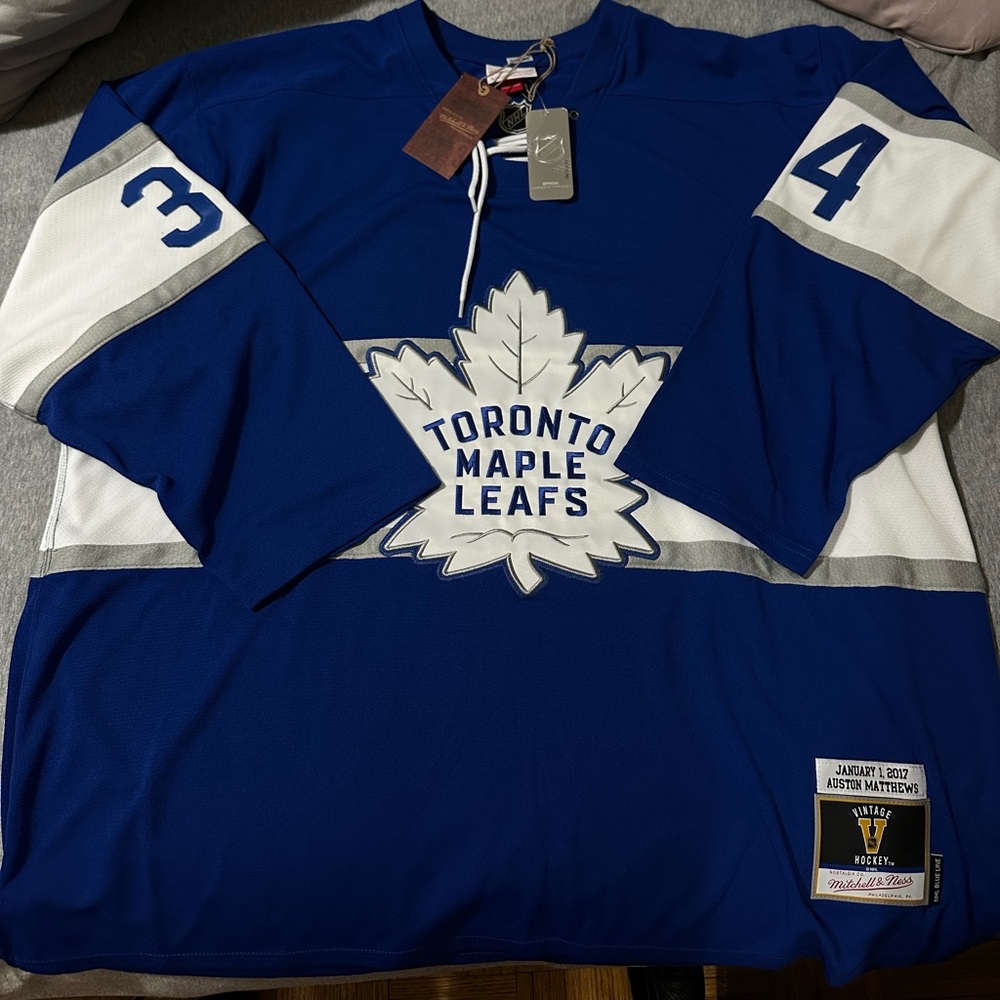COPY - Toronto Maple Leafs Blue Hockey Jersey